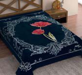 5186 160x220 99 black čierna deka 5672