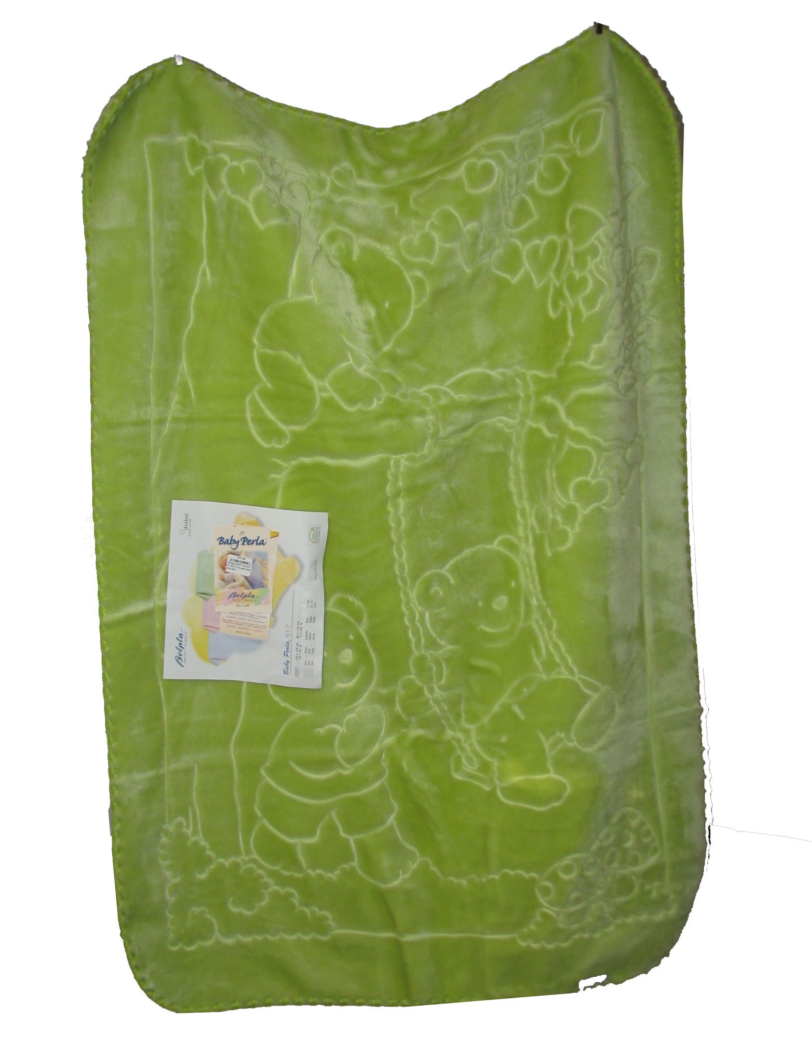 517 80x110 05 green zelená deka deka 571