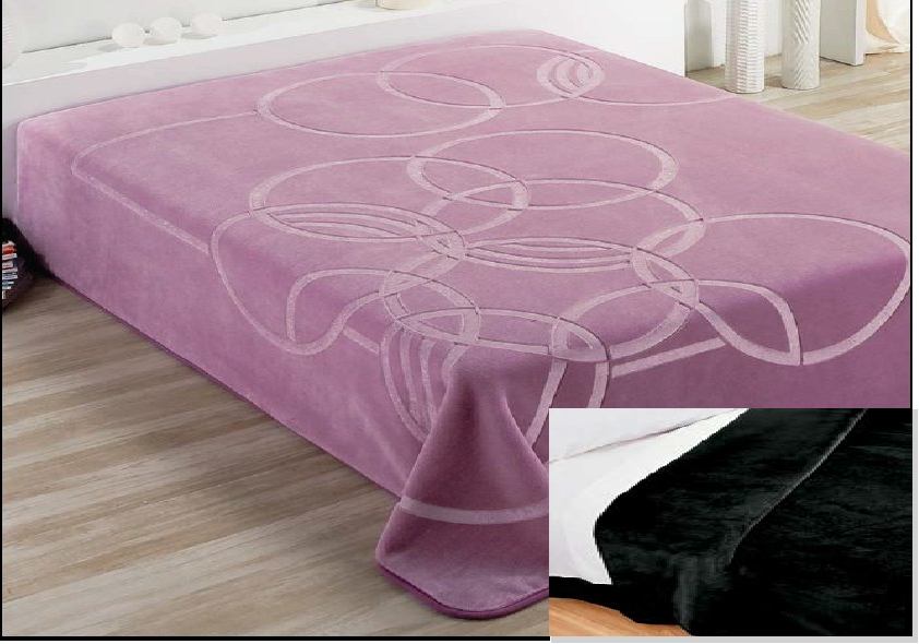 5632 220x240 99 black čierna deka 5711