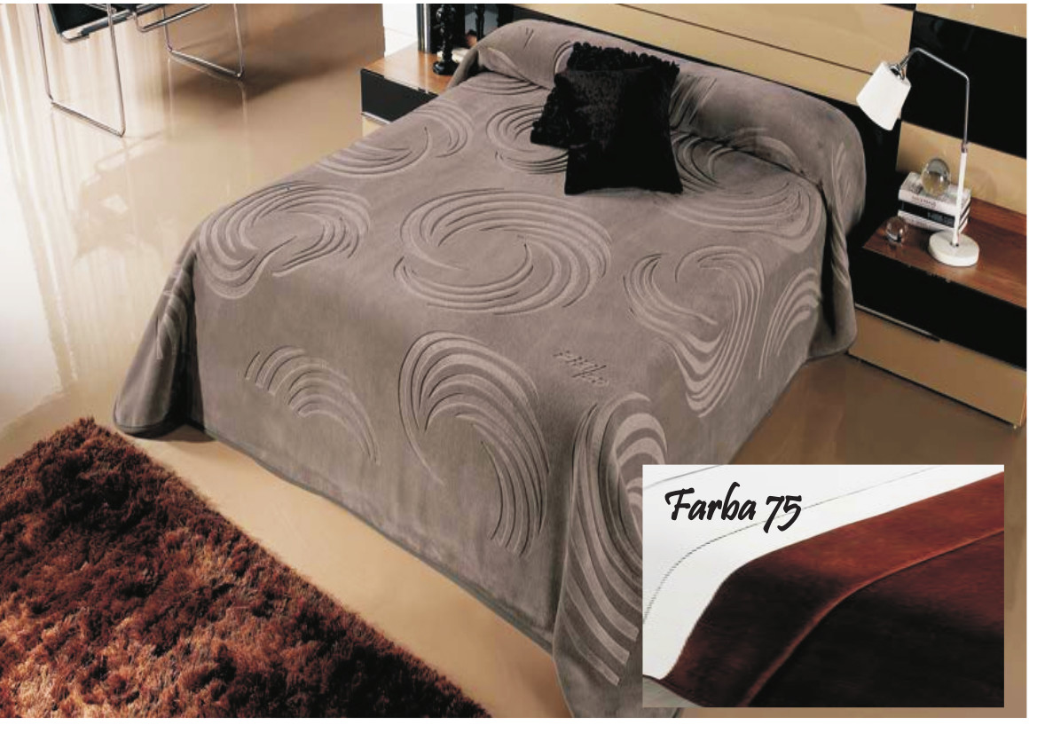 5604 160x240 75 chocolate čokoládová deka 5746