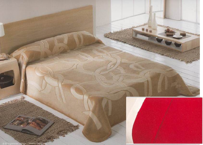 5194 220x240 27 red červená deka 5765