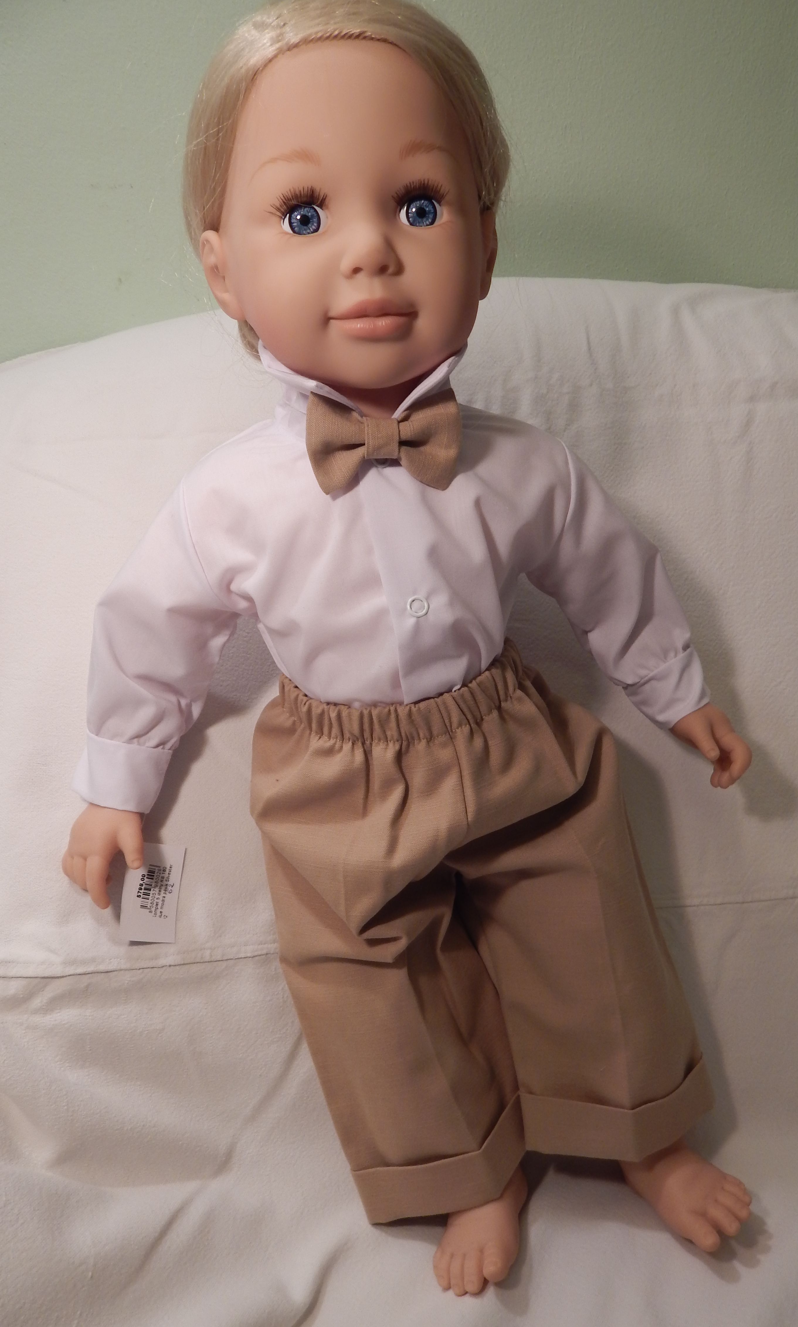 Komplet 5 dielny RB 169 beige béžová pásiky Silvo 68 5769