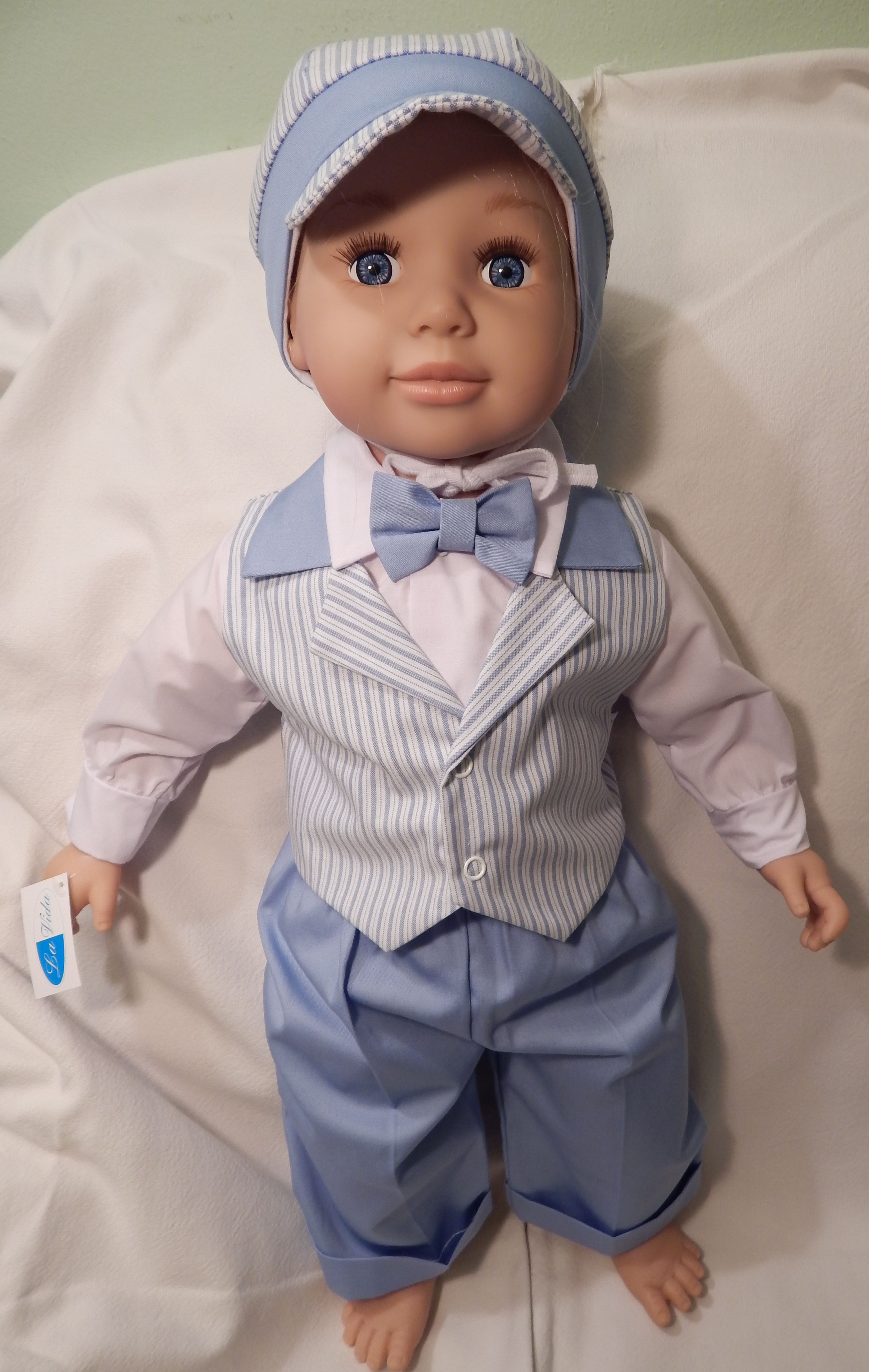 Komplet 5 dielny RB 180 blue modrá pásik Silvester 56 5796