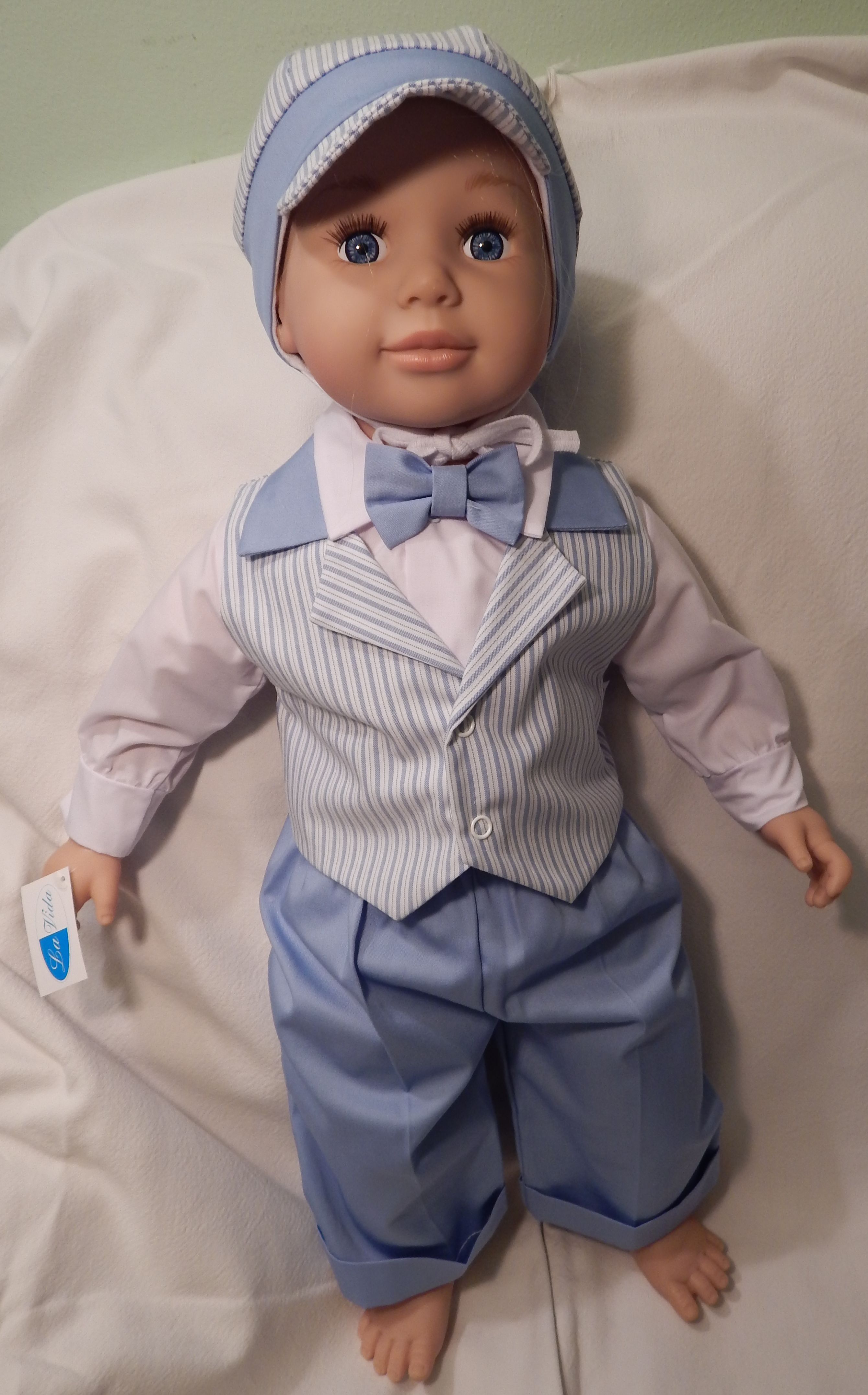 Komplet 5 dielny RB 180 blue modrá pásik Silvester 74 5801