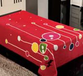 5571 160x220 27 red červená deka 5865