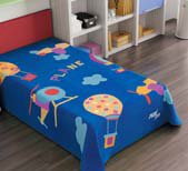 5566 160x220 04 blue modrá deka 5875