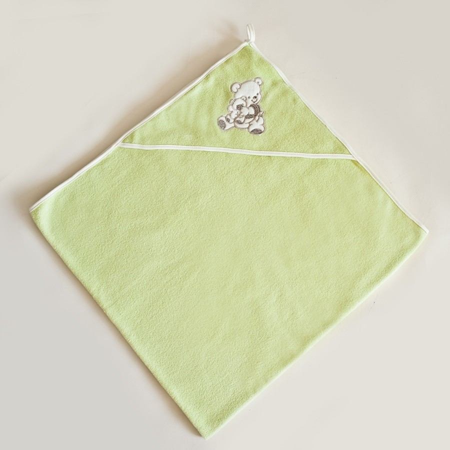 600 triangolo green zelená osuška 100x100 cm towel termofroté K 5909