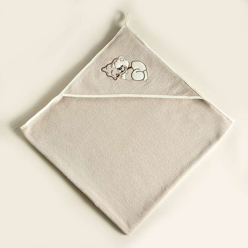 600 triangolo beige béžová osuška 100x90 cm towel 318 1837