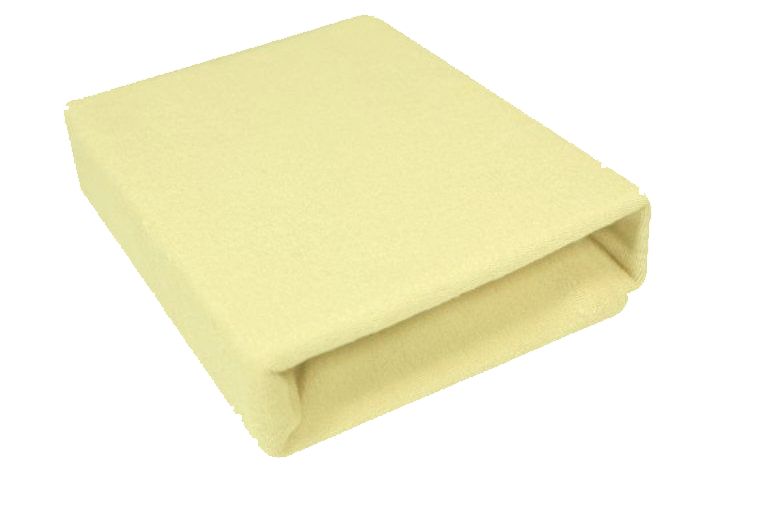 Plachta 60x120 Froté yellow žltá prosteradlo 6047