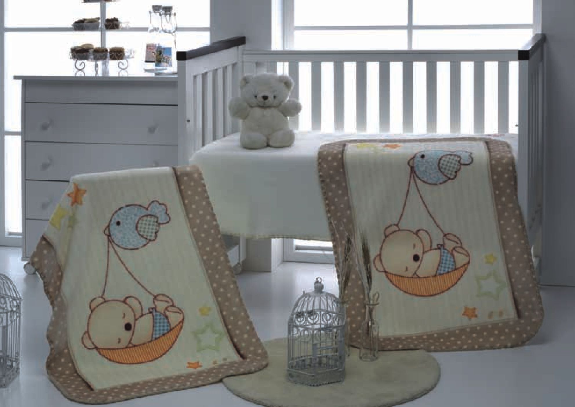 050 Piccola 70x110 02 beige béžová deka 606