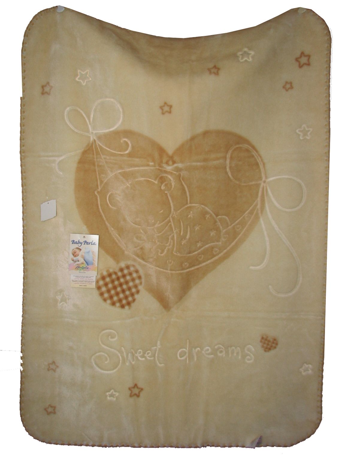 Macko 079 80x110 beige béžová deka 6138