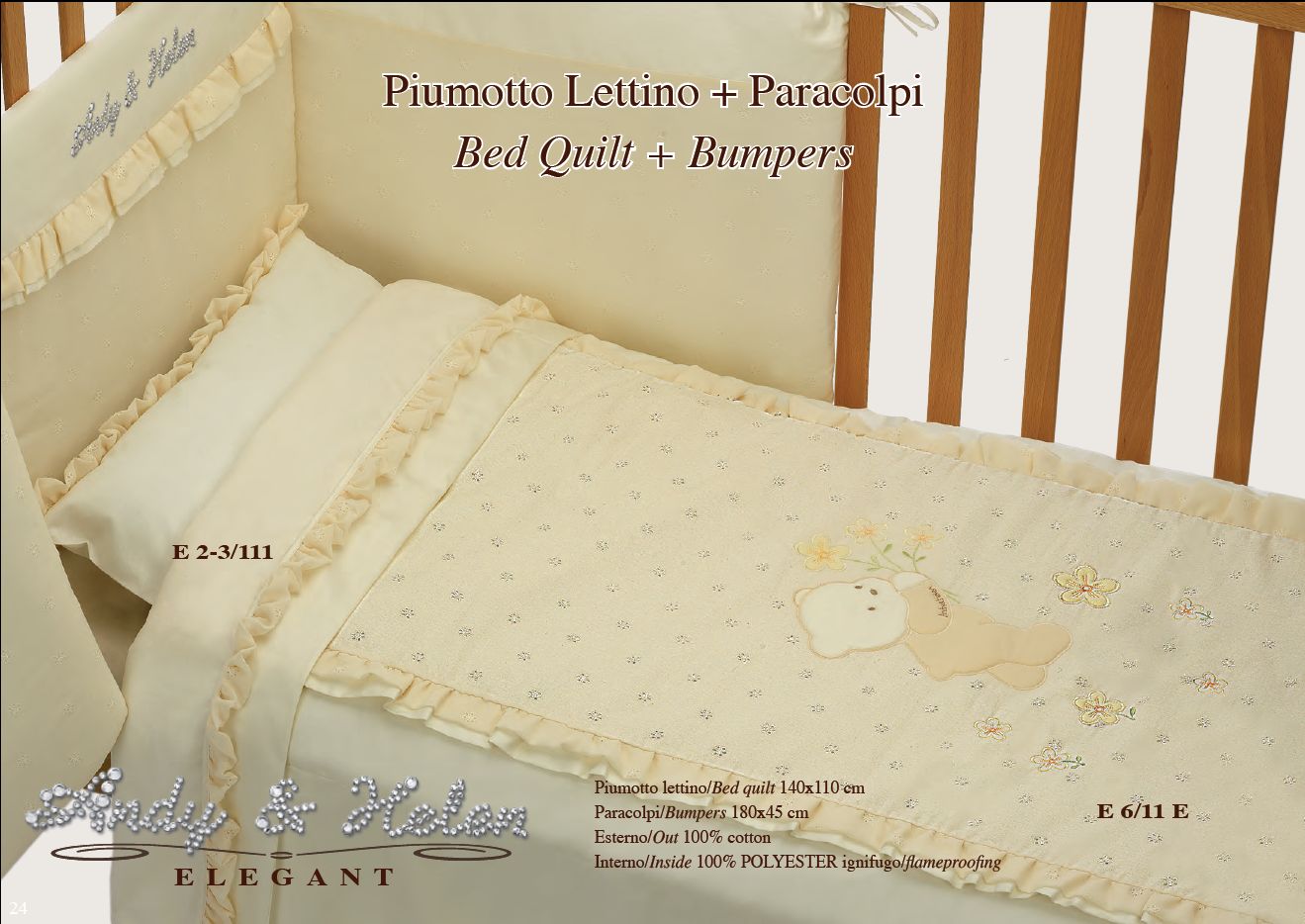 E6/11E elegant 100x135 35x40 180x40 beige béžová 4D SW post. súp 6215