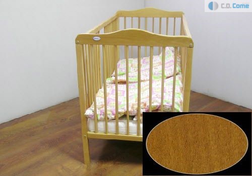 Kinga beby bed postieľka cherry čerešňa má vyberateľné tyčky 6235