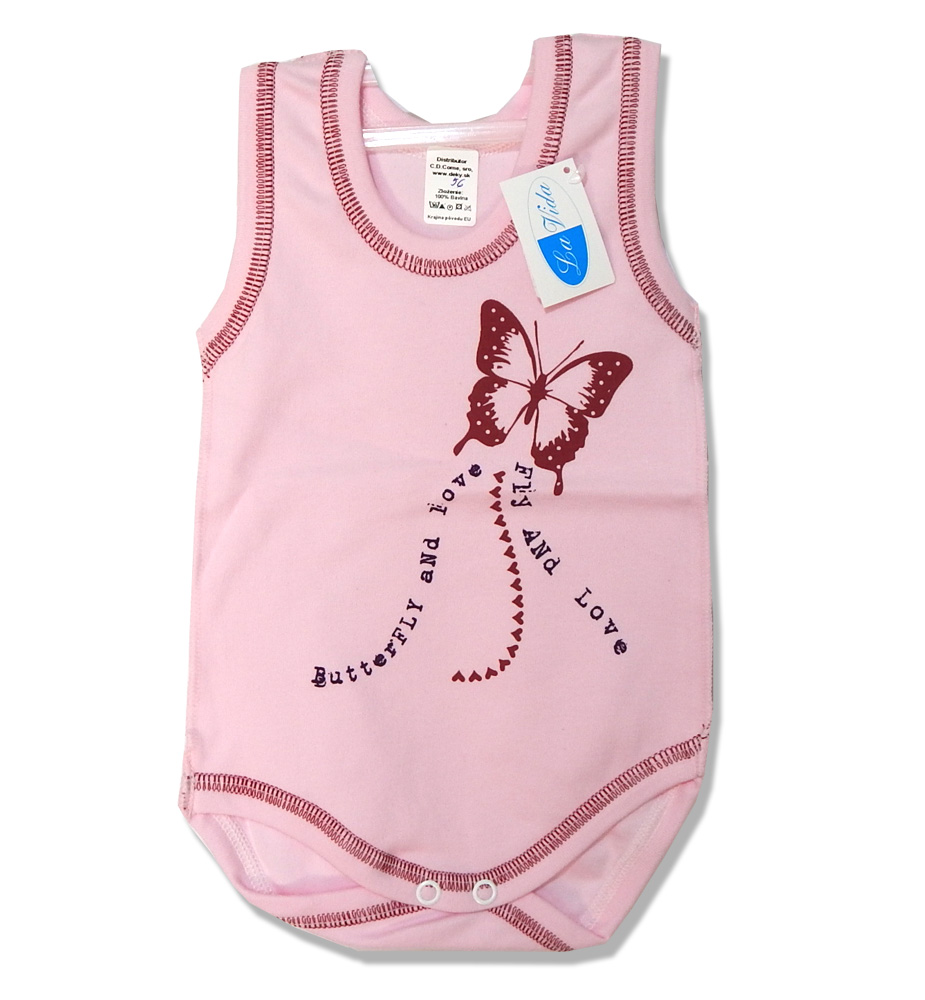 Body tielko HX pink ružová 56 6303