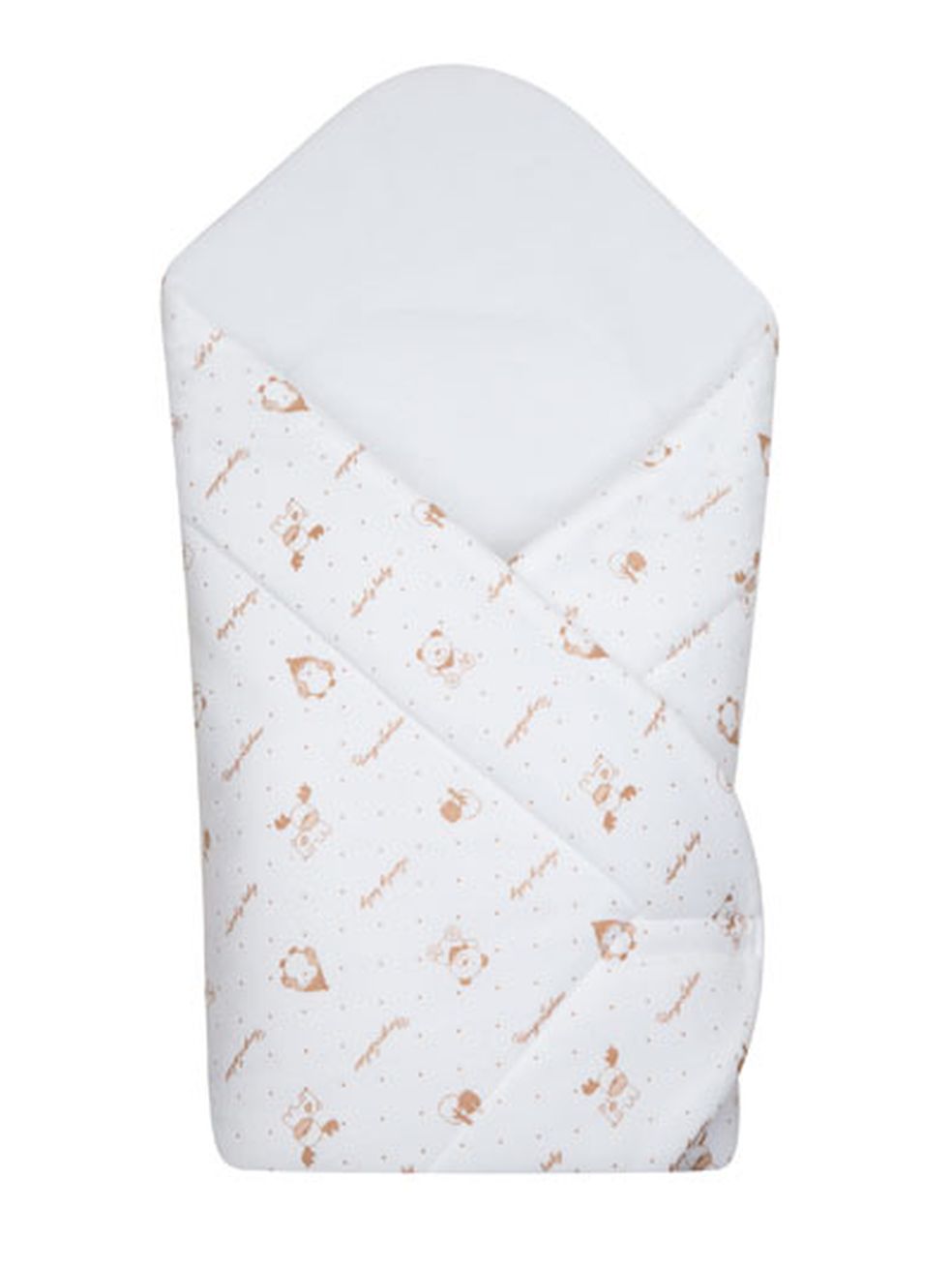 Zavinovačka hladká 70x70 643 velur pozlač biela bíla 6467