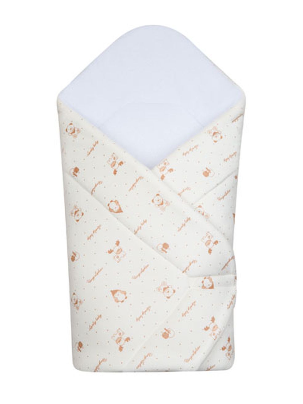 Zavinovačka hladká 70x70 643 velur potlač beige béžová 6468