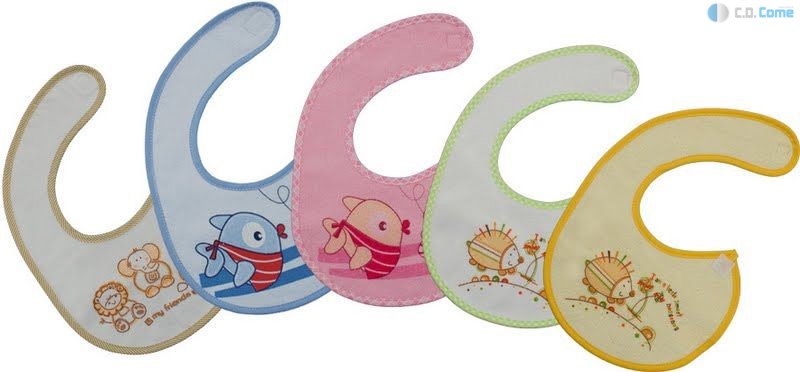 Podbradník Mini mix farieb 042 bavlna potlač 6474