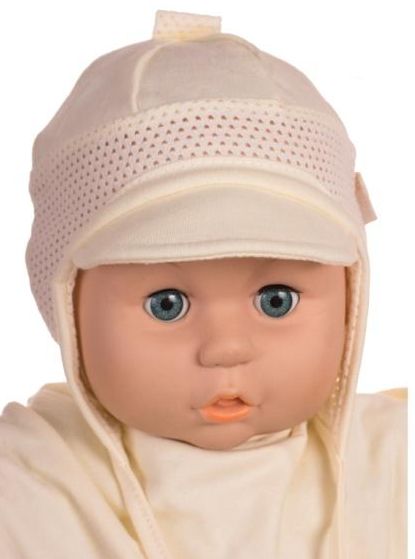 Čiapka L-Cz014 viazanie beige béžová 36 38 40 42 44 6499