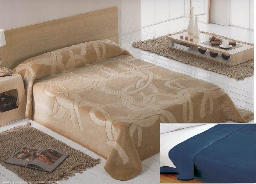 5194 160x240 49 blue modrá deka 6554