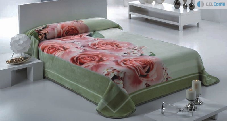 005 Mora gold 160x220 08 Green zelená deka 658