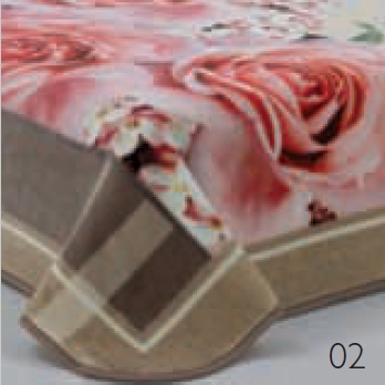 005 Mora gold 160x220 02 Beige béžová deka 659