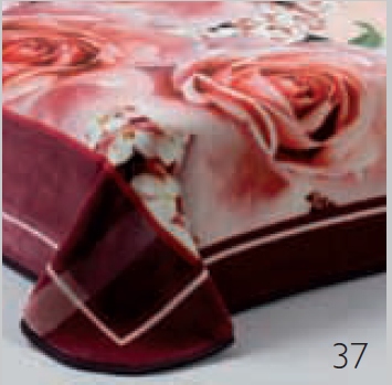 005 Mora gold 160x220 37 Bordeaux bordová 660