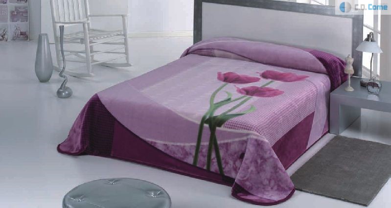 007 Mora gold 160x220 13 Purple purpurová deka 666