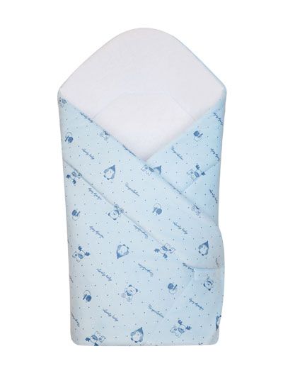 Zavinovačka hladká 75x80 645 top pot velúr blue modrá s výstužo 6770