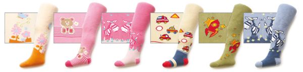 Pančušky bavlna froté RA-05 104-110 dievča 6821