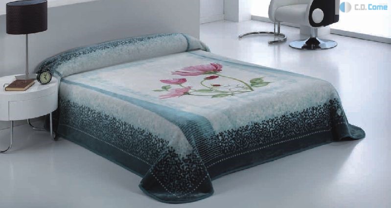 019 Harmony 160x220 05 Tuquoise tyrkysová deka 688