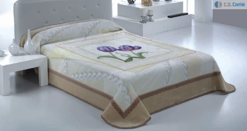 024 Harmony 160x220 02 Beige béžová deka 692