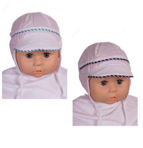 Čiapka L-Cz053 viazanie blue modrá 36 38 40 42 44 698