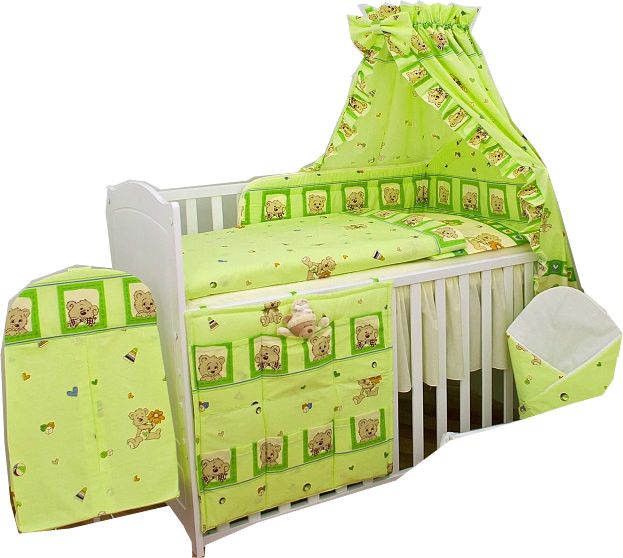 PS 1+1 90x130 40x60 BA potlač green zelená g macko 005 7008