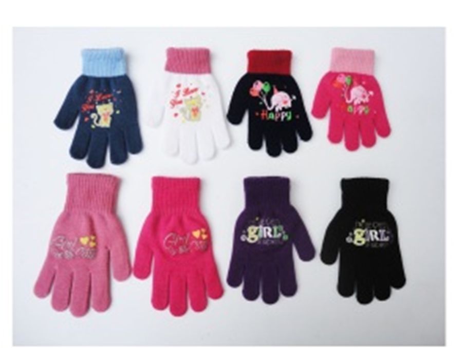 Rukavičky 5 prstové R-012 ADB mix farieb 12,13 cm 7157