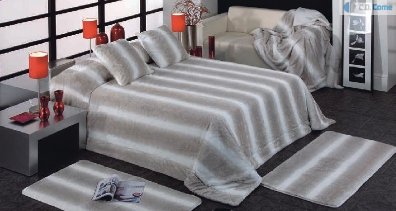 029 Boston 220x240 02 beige béžová dekový prehoz 718