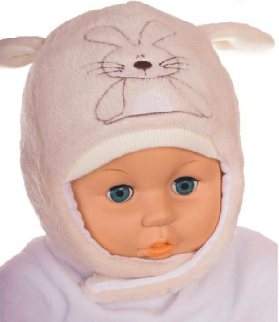 Čiapka Z-Cz083 viazanie HOPEK beige béžová 38 40 42 44 46 7256