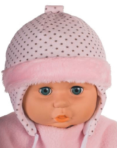 Čiapka Z-Cz087 viazanie MALGOSIA pink ružová 36 38 40 42 44 7262