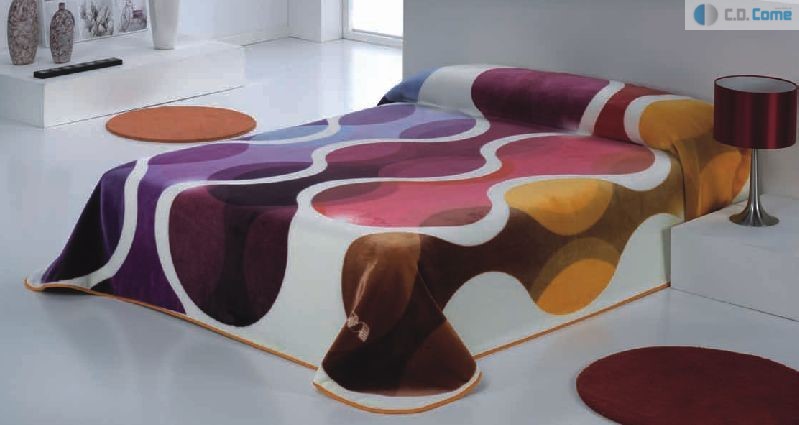 079 Nova Linea 170x240 03 orange oranžová deka 729