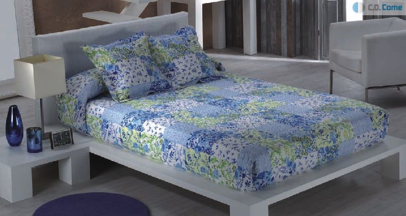 934 Aina 230x270 +2x50x50 05 Blue modrá prehoz 740