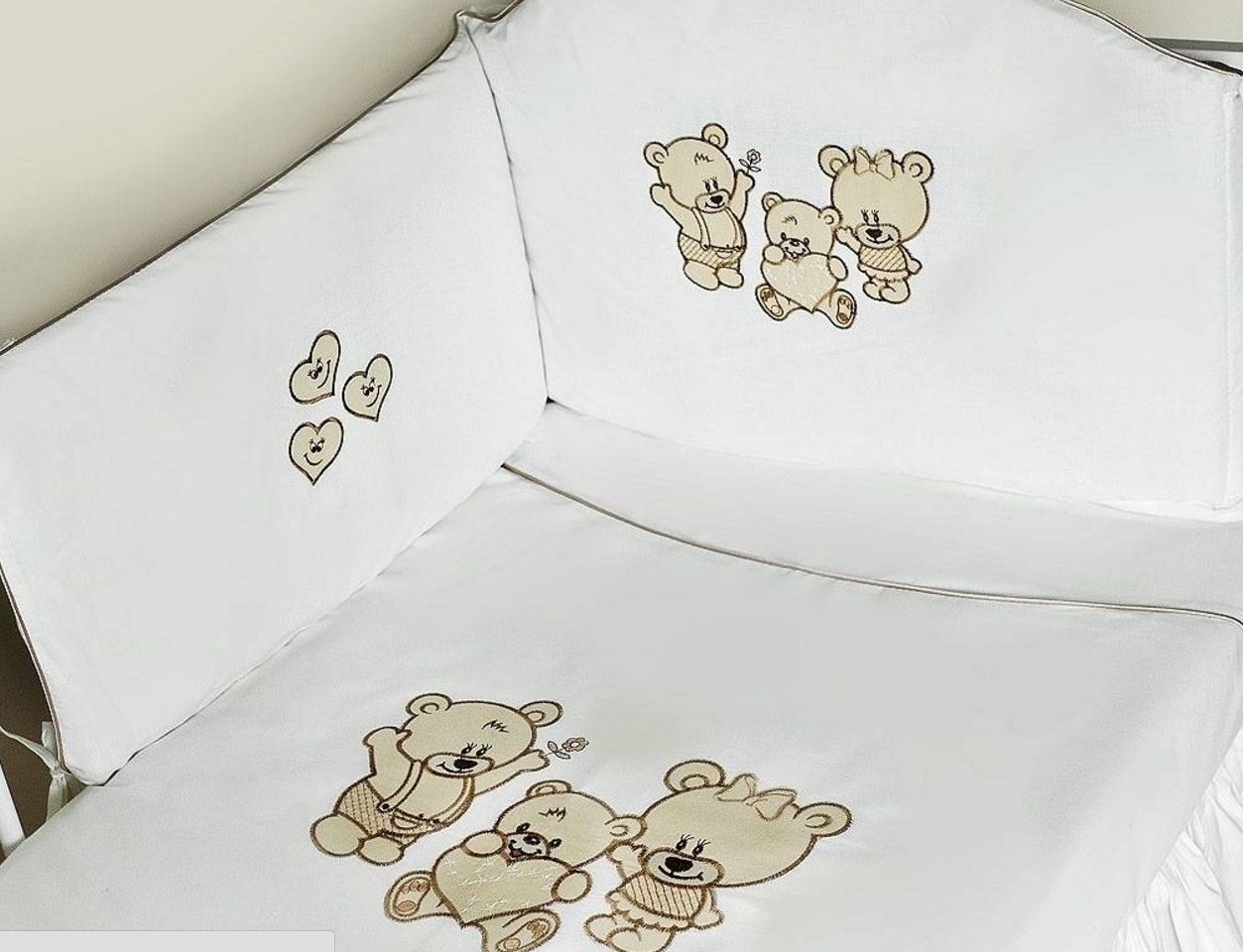 PS 3D 90x130 40x60 180x40 Výš. ecru maslová K mackovia srdiečko 7432