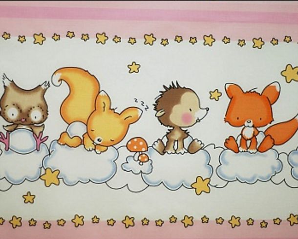 PS 1+1 100x135 40x60 BA potlač pink ružová g veverička 007 7438