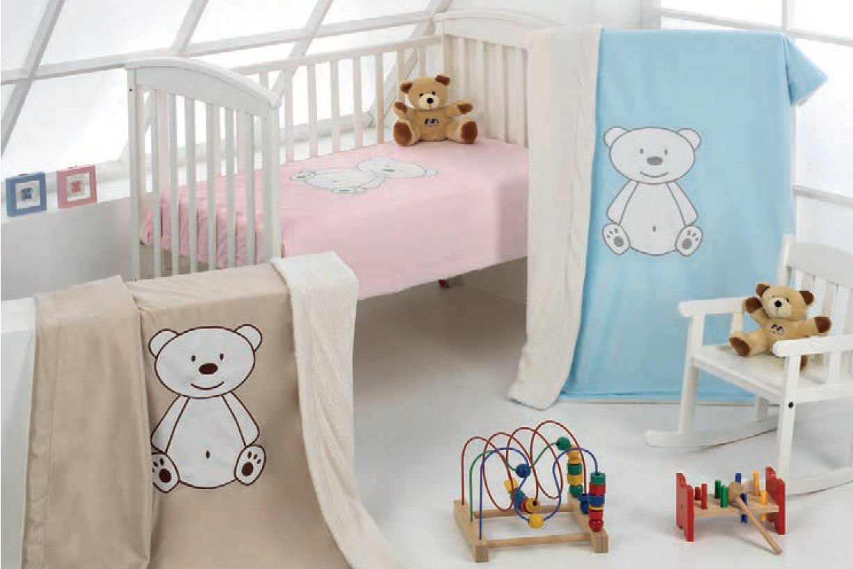 B47 pasitos 80x110 02 beige béžová deka 7466