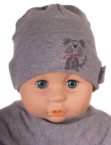 Čiapka Cr-Cz083 Hau grey šedá 34 36 38 40 42 44 7496