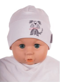 Čiapka Cr-Cz083 Hau white biela 34 36 38 40 42 44 7498