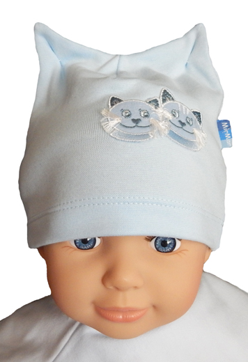 Čiapka Cr-Cz036 Cica blue modrá 34 36 38 40 42 7514