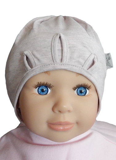 Čiapka WJ-Cz165 viazanie Slzičky pink ružová 36 38 40 42 44 7530