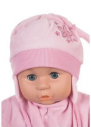 Čiapka WJ-Cz035 viazanie Sabinka pink ružová 36 38 40 42 44 7571