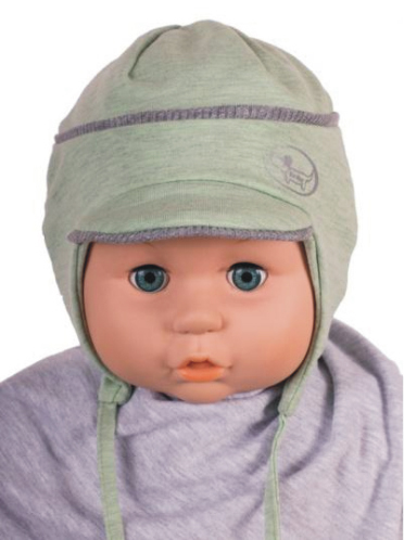 Čiapka WJ-Cz159 viazanie Pasik beige béžová 36 38 40 42 44 7654