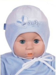 Čiapka WJ-Cz121 viazanie Milka blue modrá 36 38 40 42 44 7665