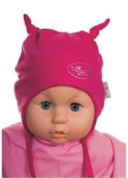 Čiapka WJ-Cz143 viazanie Uzlíky pink ružová 38 40 42 44 46 7681